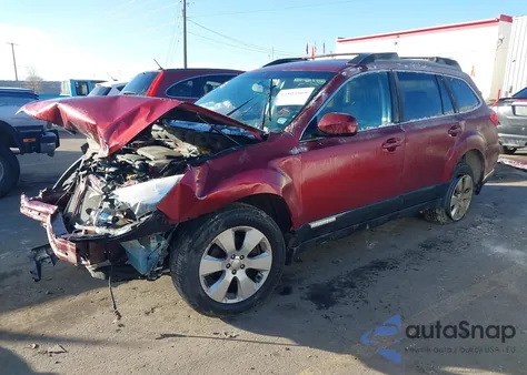 2012 Subaru Outback 2.5I Premium из США, поврежденный, VIN 4S4BRCCC5C1237048